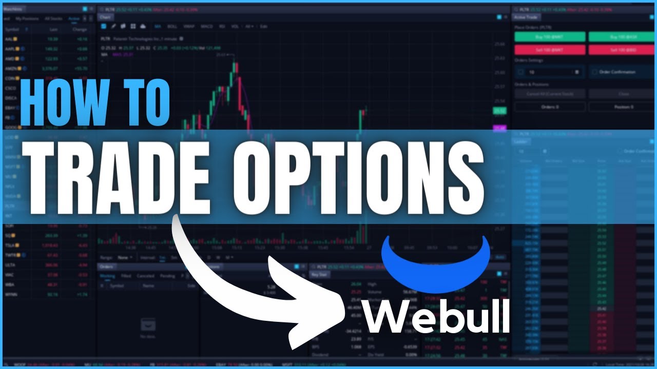'Video thumbnail for How to Trade Options on Webull Desktop'