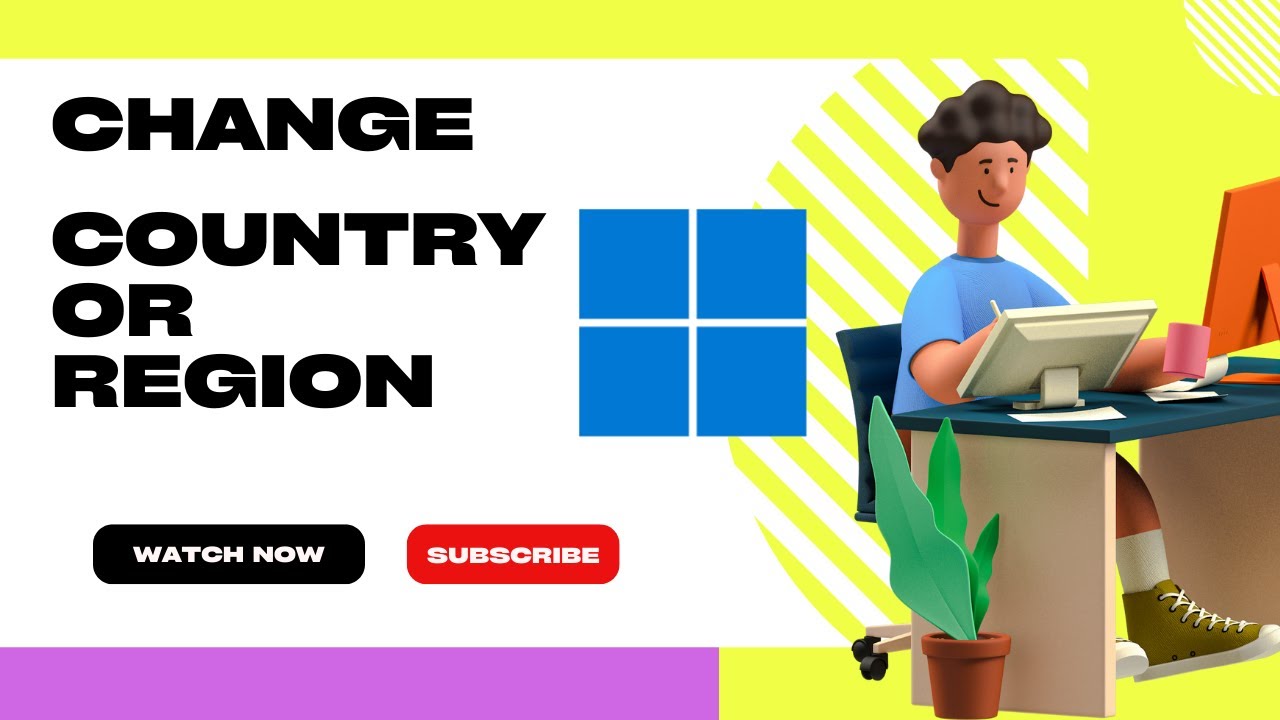 'Video thumbnail for How to Change Country or Region in Windows 11'