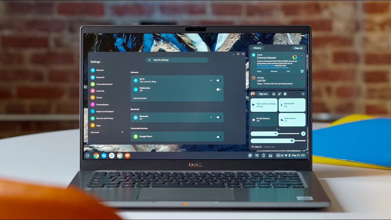 Video thumbnail for Here's What 'Material You' Might Look Like On A Chromebook: Huge Redesign!