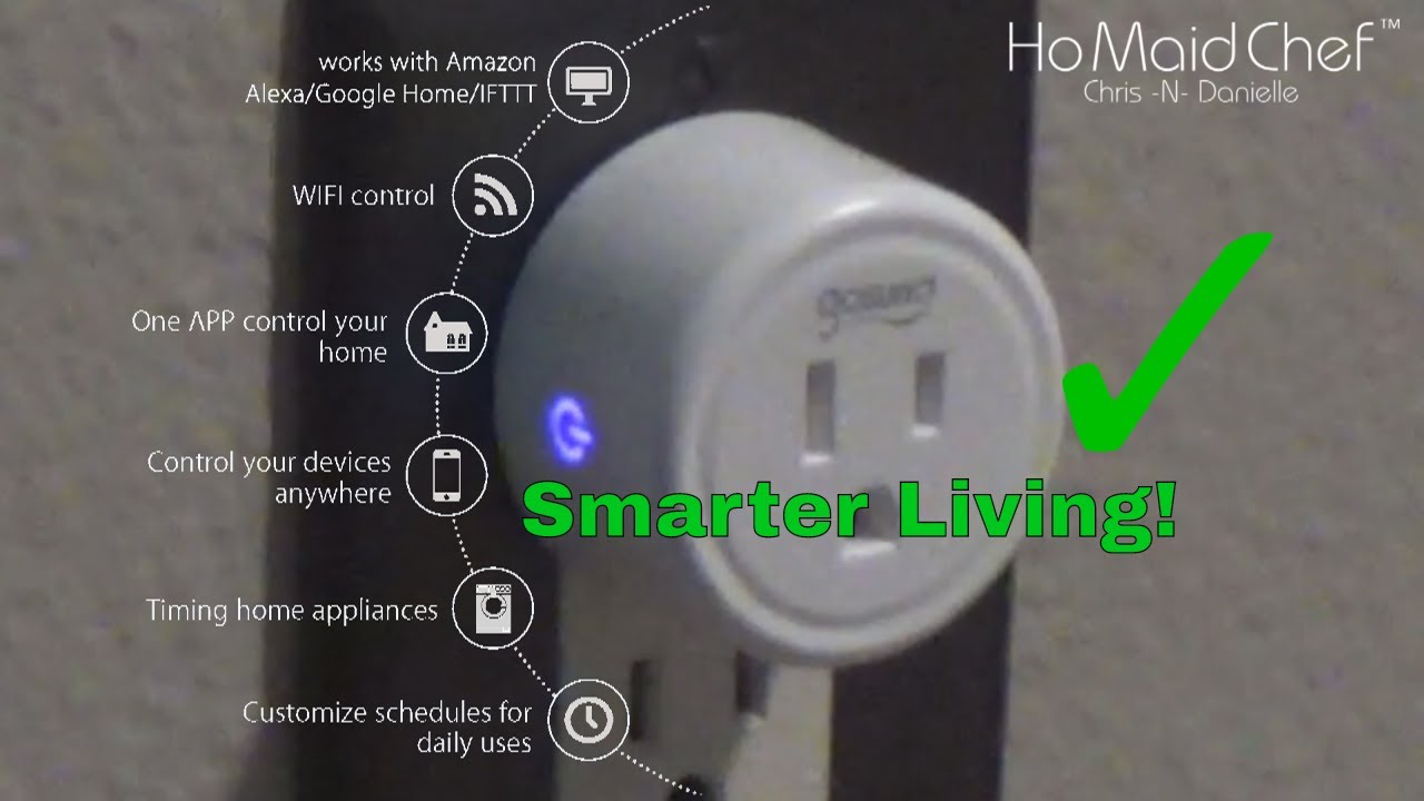 Video thumbnail for Review  & Setup Smart Plugs For Smarter Living by Gosund
