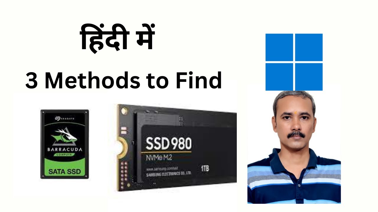 'Video thumbnail for How to check if your PC has SATA Or NVMe SSD on Windows 11 (3 Easy Methods)?'