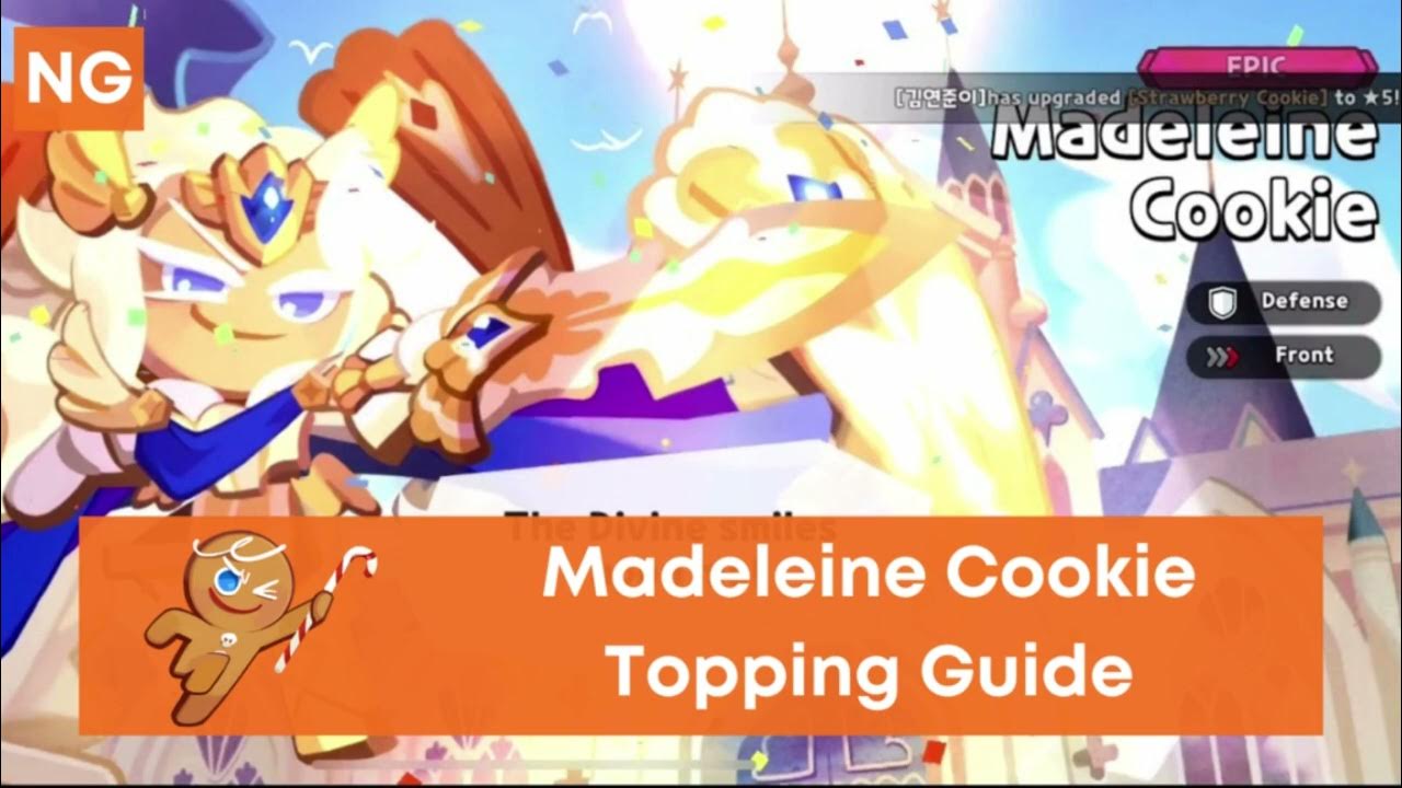 'Video thumbnail for Best Madeleine Cookie Toppings Build (Cookie Run Kingdom)'
