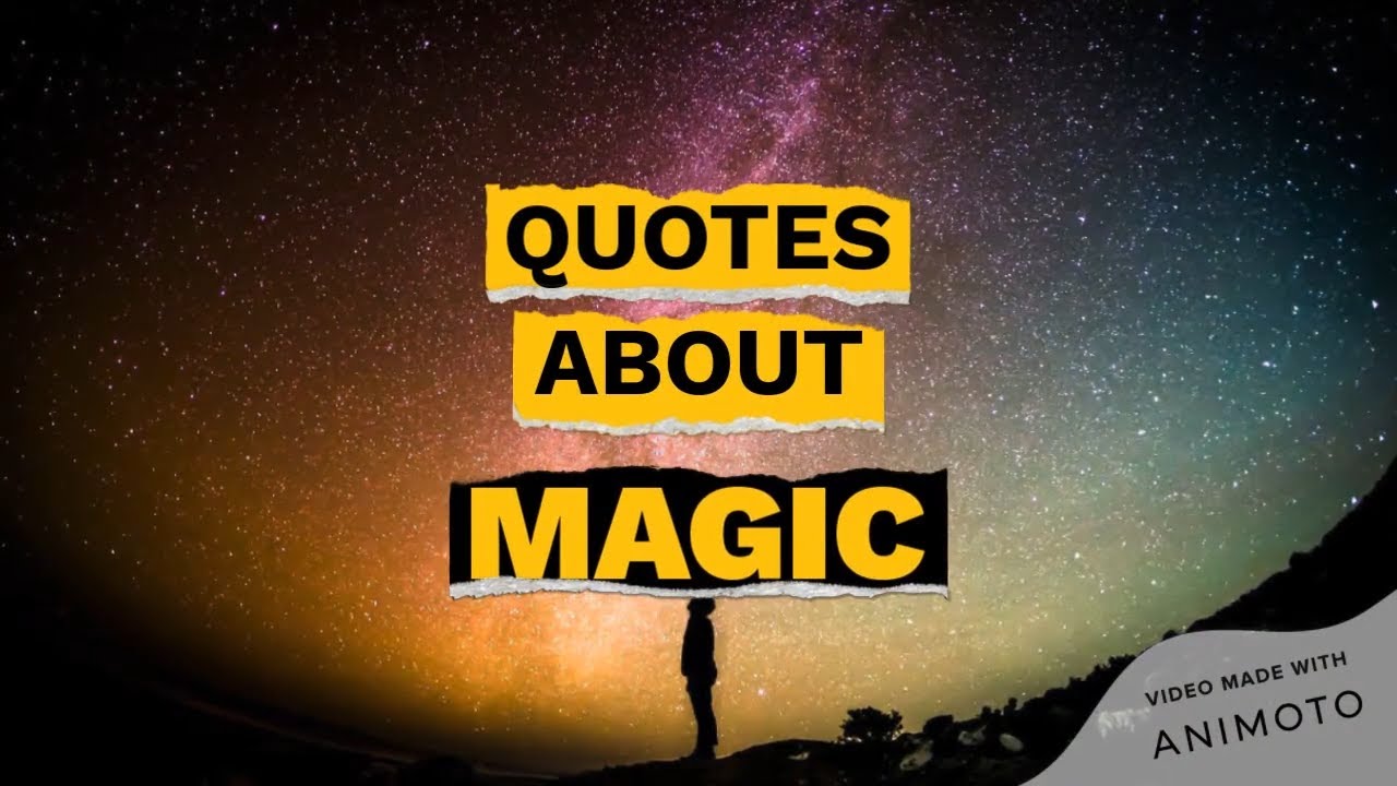 'Video thumbnail for 9 Fierce But Inspirational Quotes About Magic That Will Get You Through Anything'