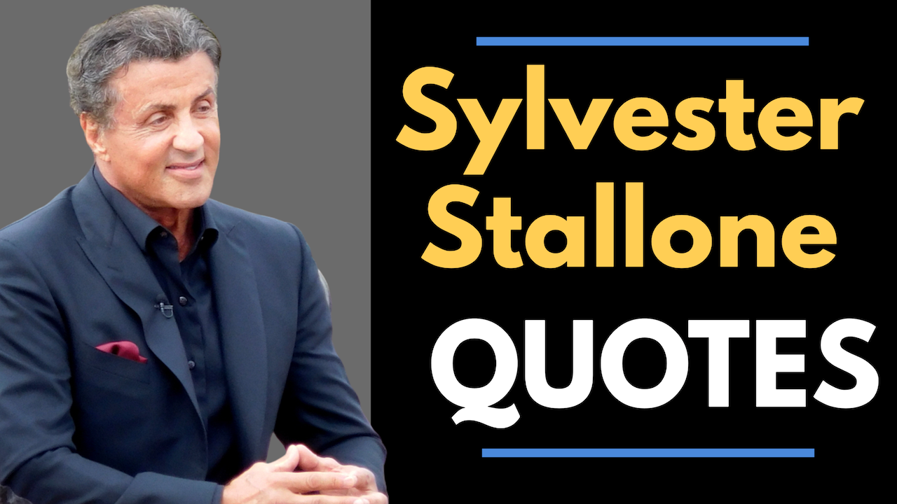 'Video thumbnail for Sylvester Stallone Quotes and Sayings | Inspirational Quote'