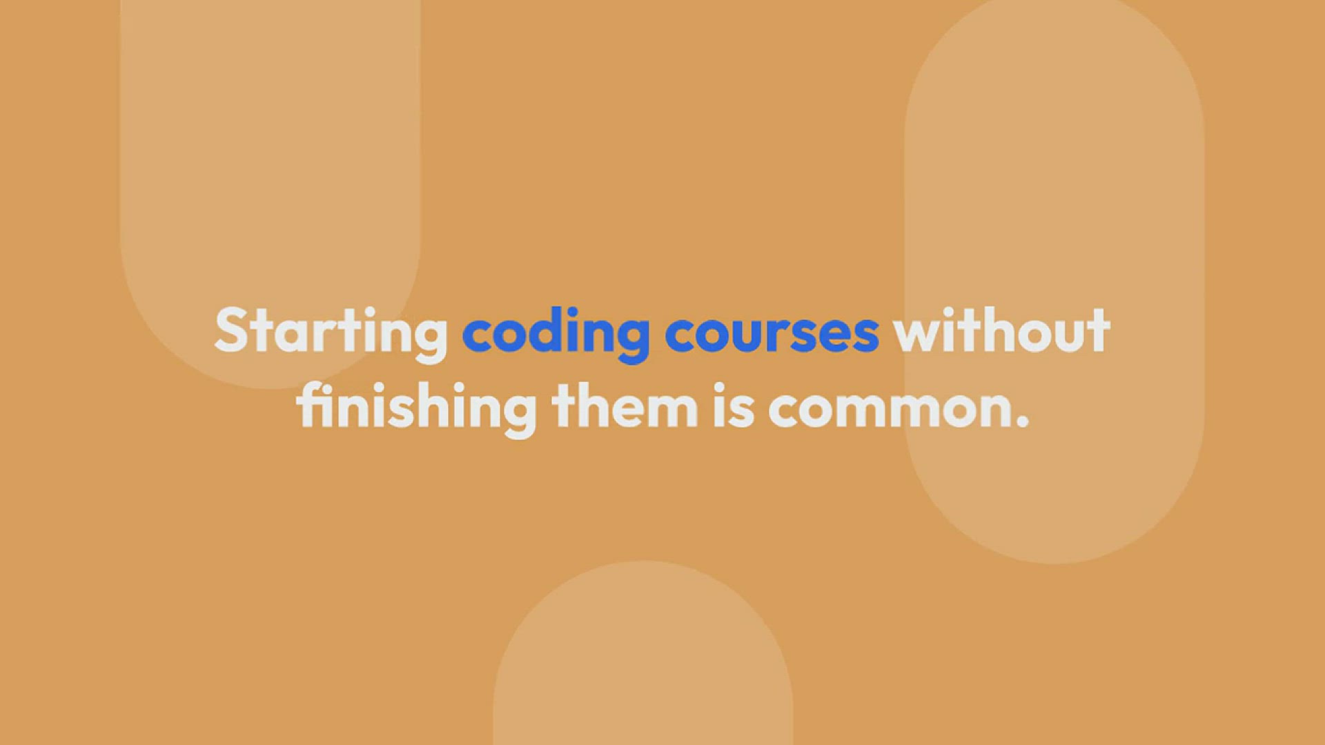 'Video thumbnail for 13 Tips For Finishing Every Coding Course You Start'
