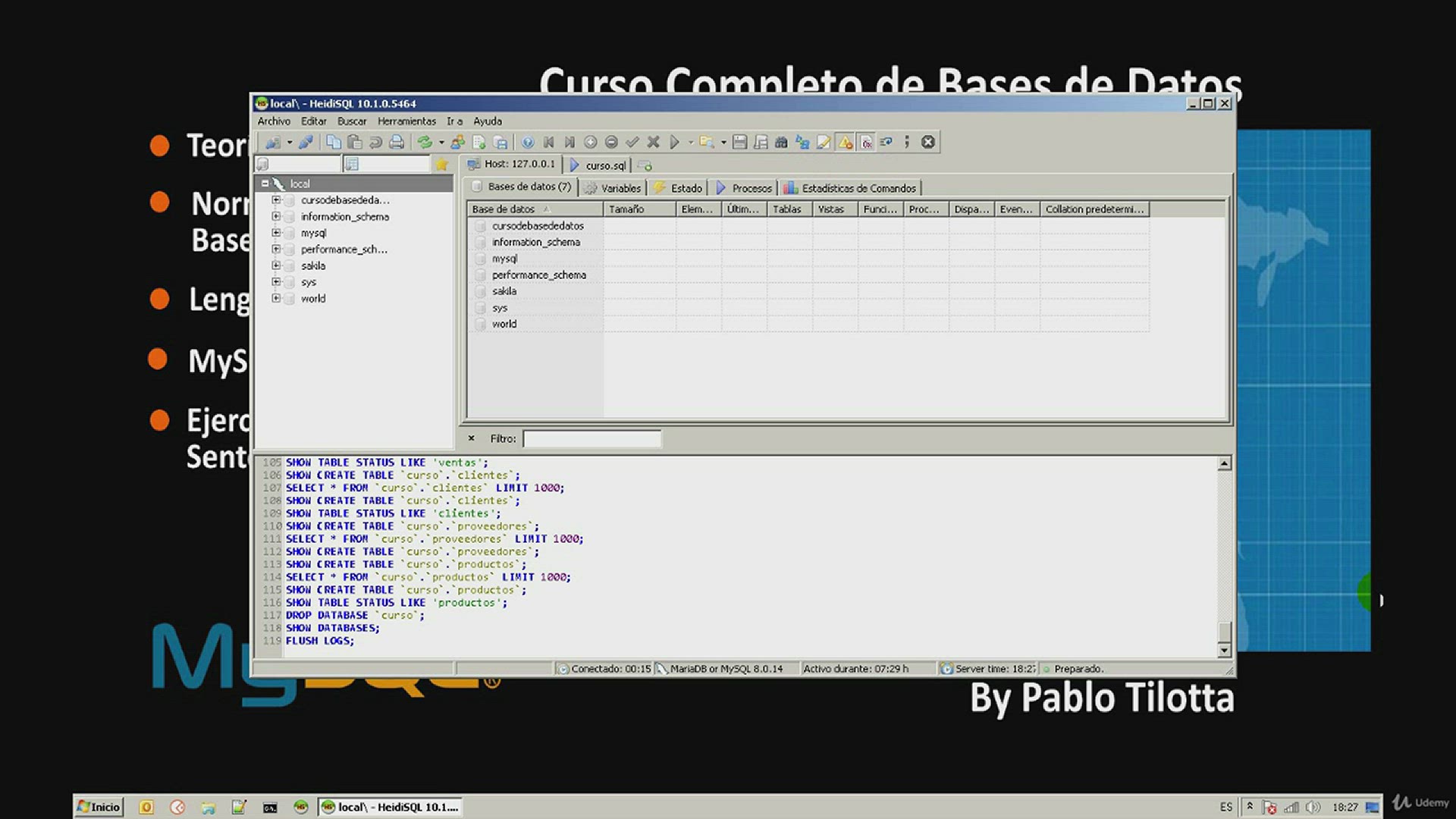 'Video thumbnail for 015 Importar Datos desde un archivo SQL'
