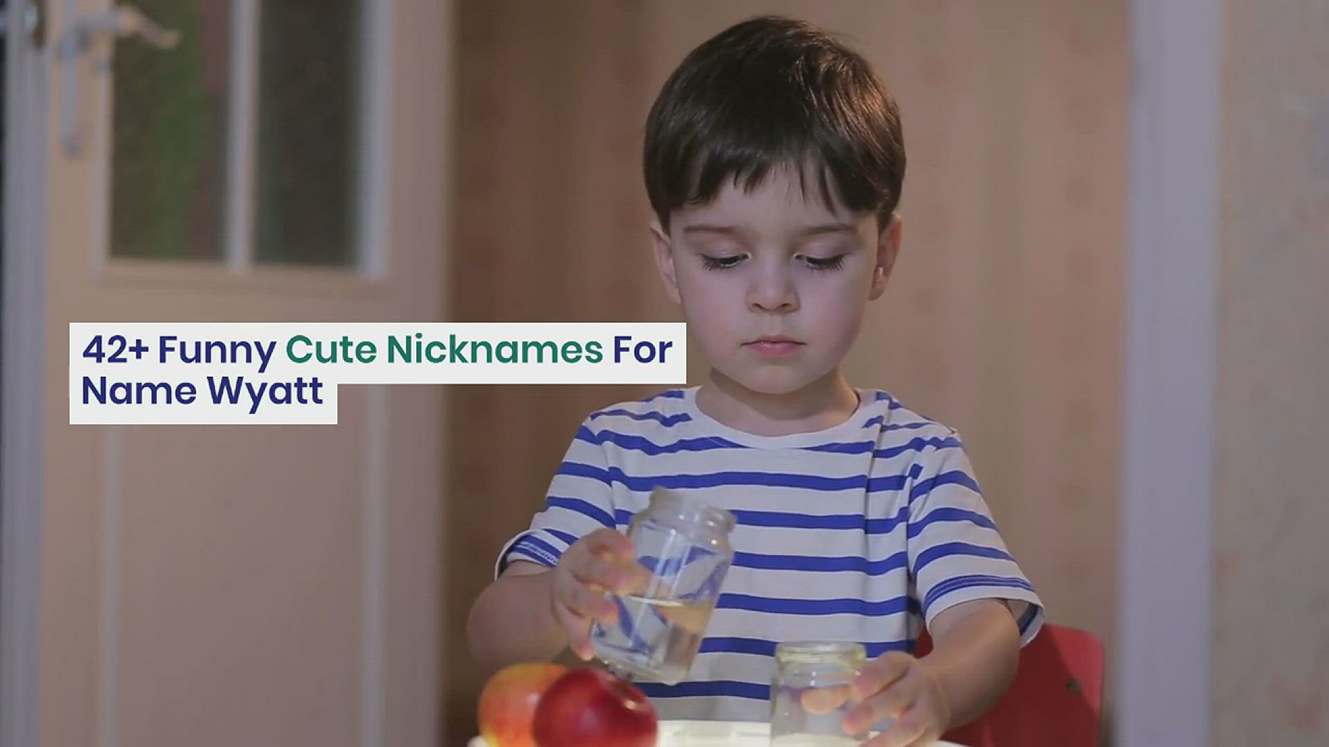 'Video thumbnail for Nicknames For Wyatt | 42+ Funny Cute Nicknames For Name Wyatt'