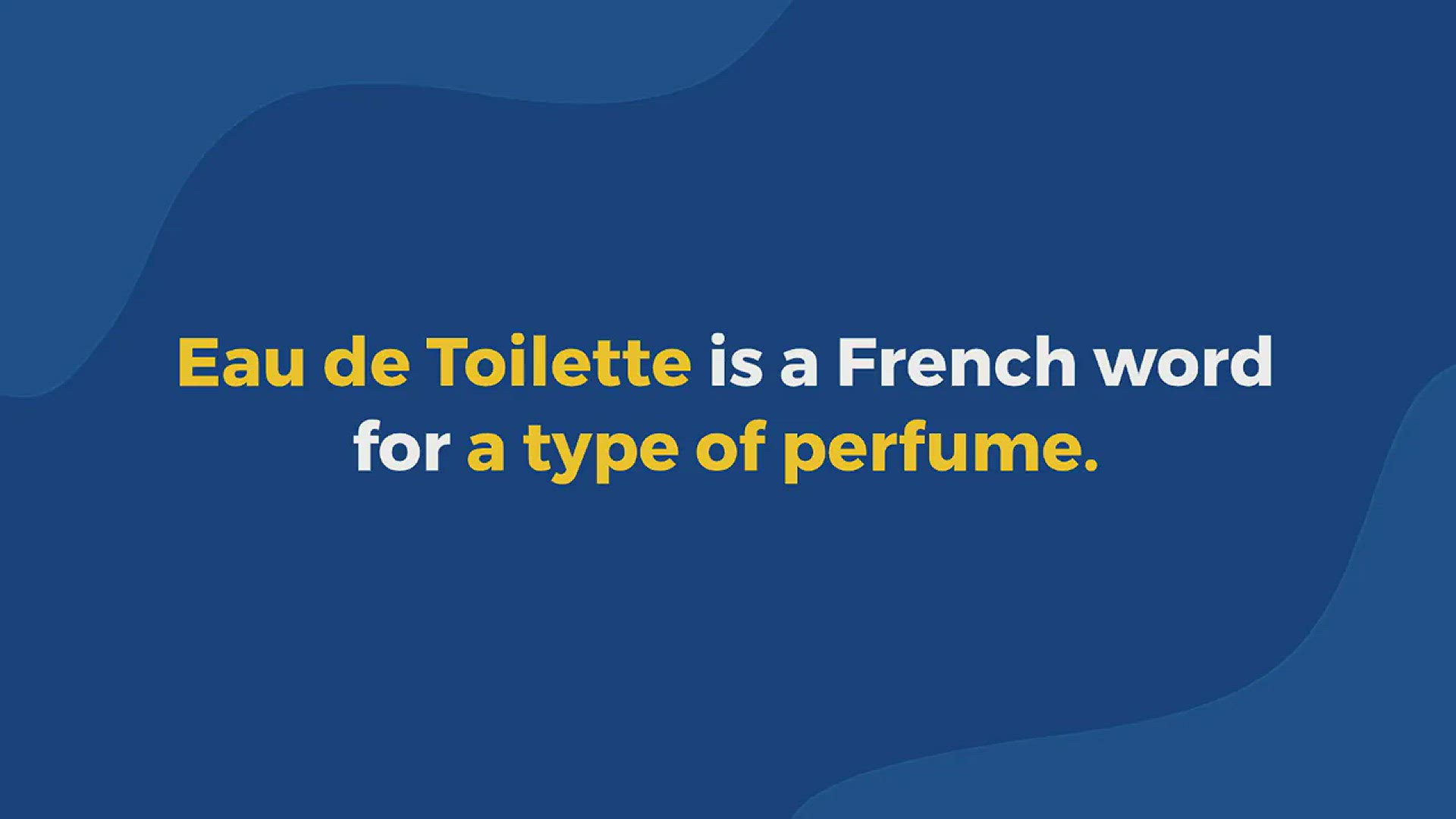 Video thumbnail for Video 3 - Why is Perfume Called Toilet Water?
