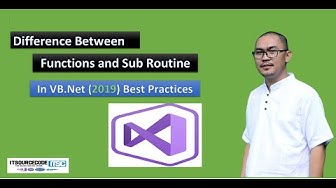 'Video thumbnail for Difference Between Functions and Sub Routine in VB.Net 2019 Best Practices'