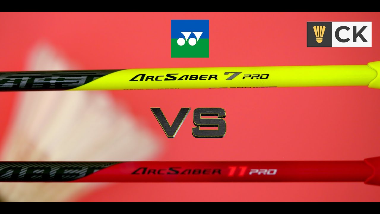 Video thumbnail for Yonex Arcsaber 7 Pro Review vs Yonex Arcsaber 11 Pro - Which even balanced racket is better?