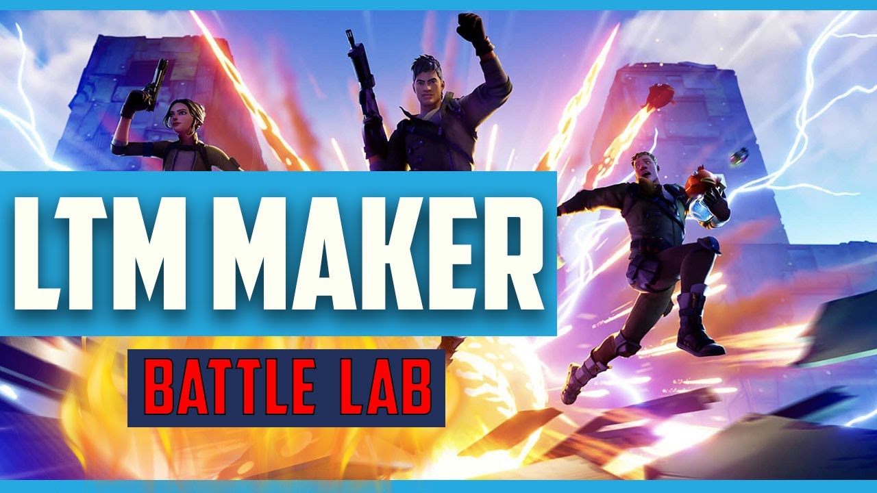 Video thumbnail for Fortnite Battle Lab - Make Your Own LTM With Friends!