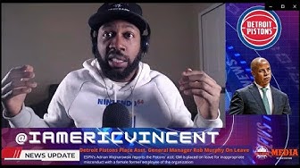 Video thumbnail for Detroit Pistons Place Assistant General Manager Rob Murphy on Leave for Workplace Misconduct
