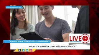 'Video thumbnail for What Is a Storage Unit Insurance Policy?'