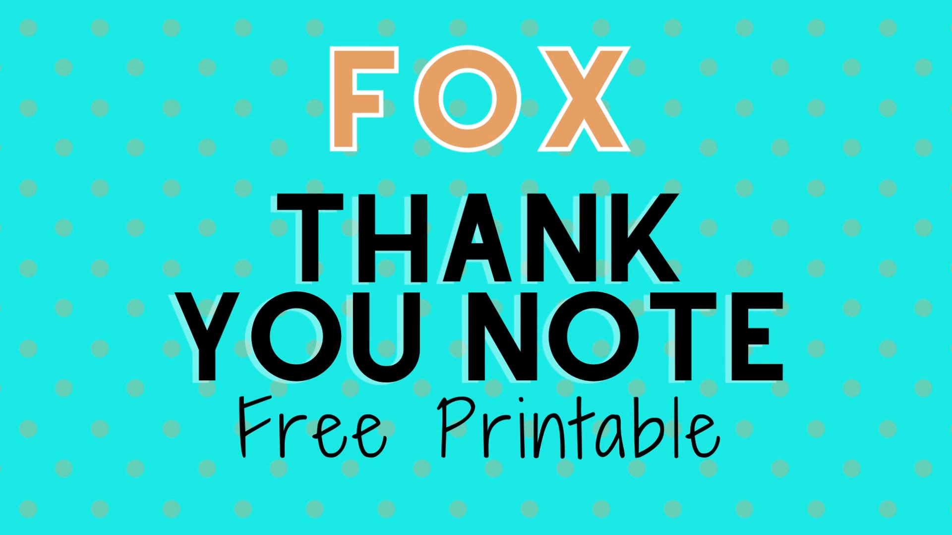 'Video thumbnail for rustic thank you humix video'