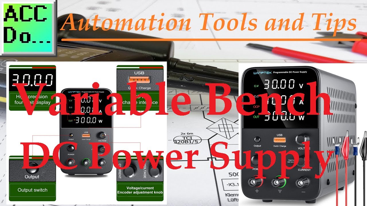 'Video thumbnail for Automation Tools - Variable Bench DC Power Supply'
