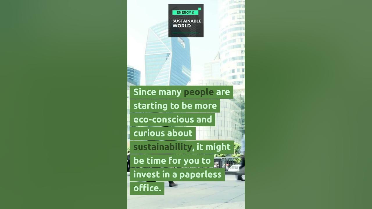 Video thumbnail for Sustainability trends that will improve your life!