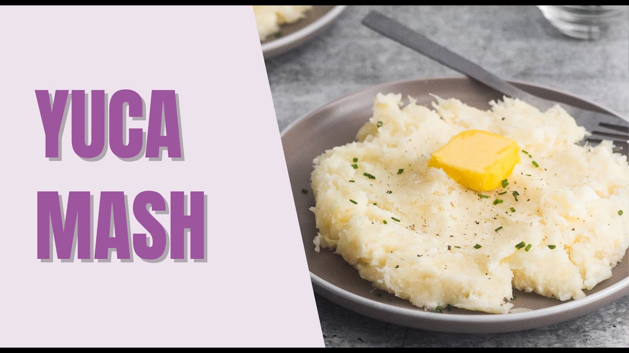 'Video thumbnail for Easy Garlic Yuca Mash Recipe'