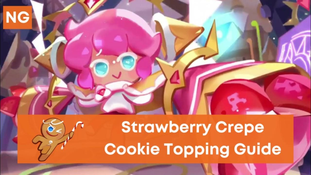 'Video thumbnail for Best Strawberry Cookie Toppings Build (Cookie Run Kingdom)'
