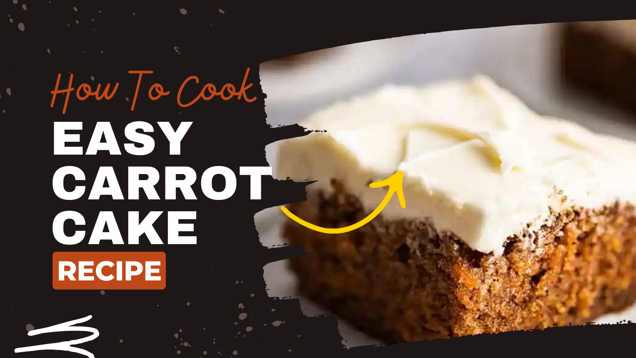 Video thumbnail for EASY CARROT CAKE RECIPE
