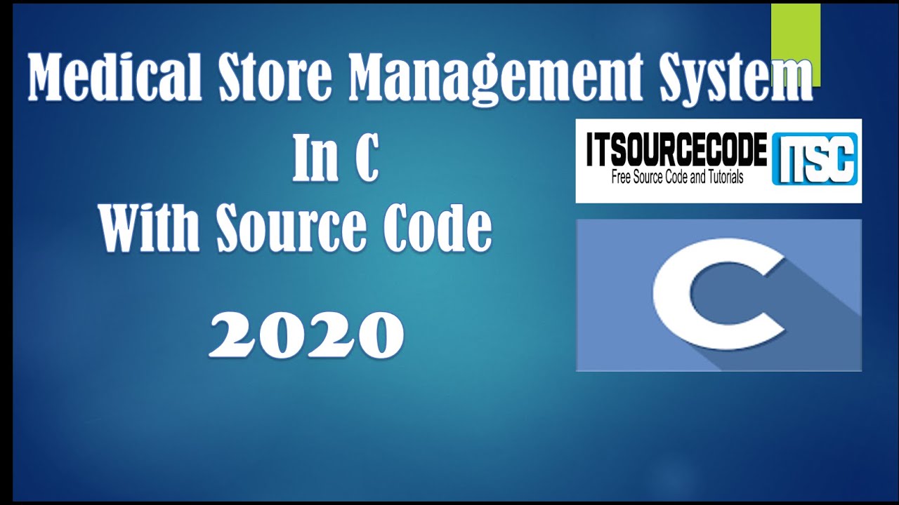 'Video thumbnail for Medical Store Management System In C With Source Code Free Download | 2020 C Projects Source Code'