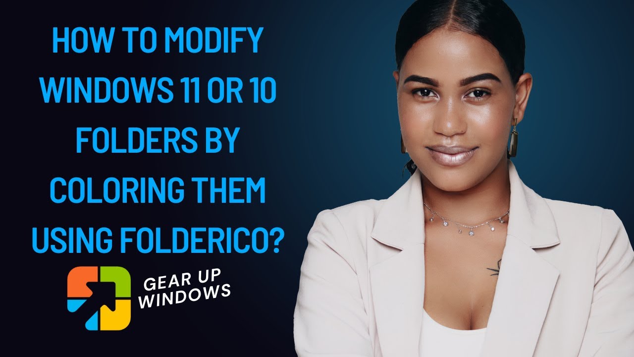 'Video thumbnail for How to Modify Windows 11 or 10 Folders by Coloring them using FolderIco?'