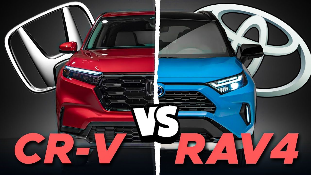 Video thumbnail for 2023 Toyota RAV4 VS 2023 Honda CR-V | Which Reliable SUV Should You Buy?