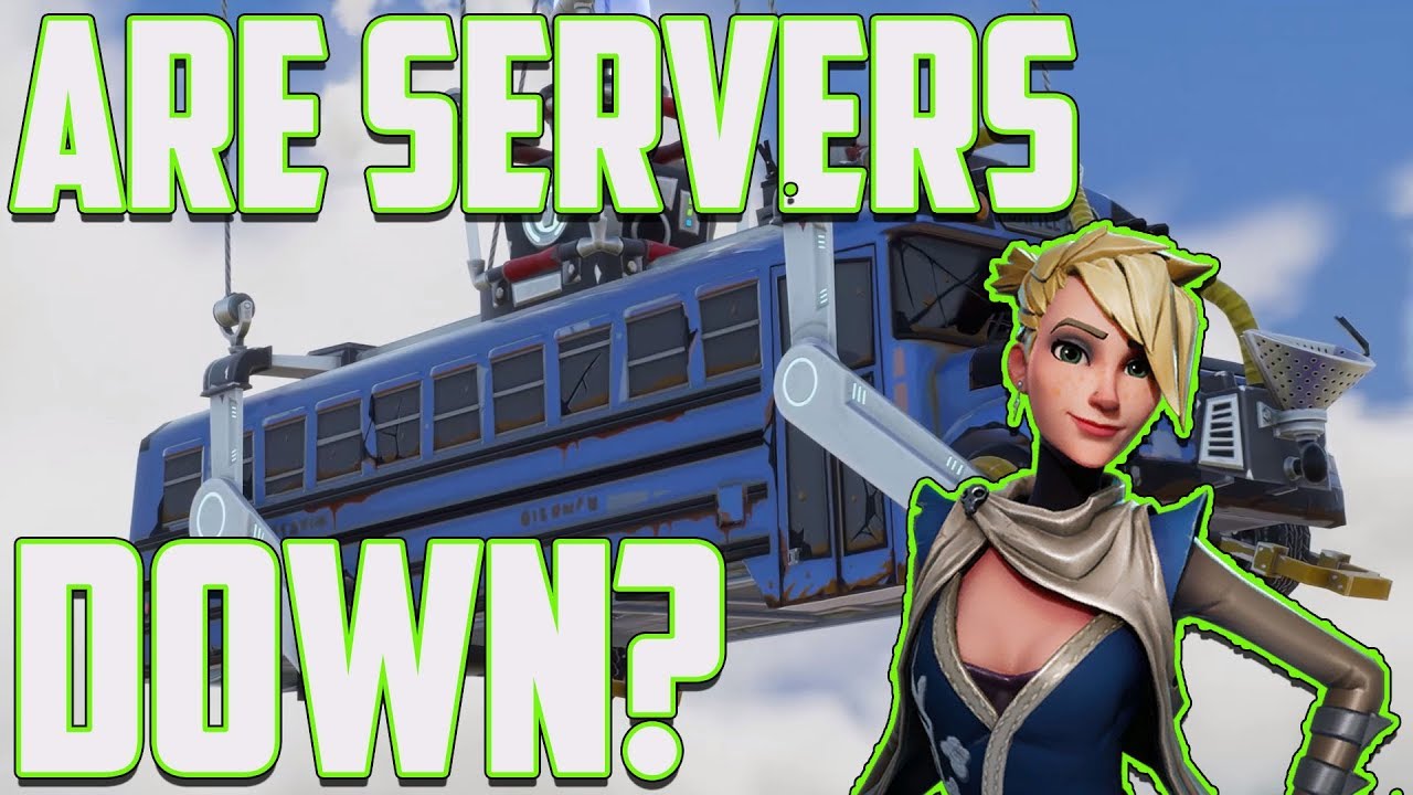 Video thumbnail for Fortnite Are Servers Down ?