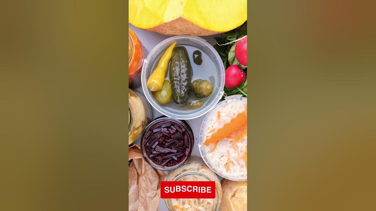 'Video thumbnail for Best Pickled Vegetables for Gut Health #shorts'