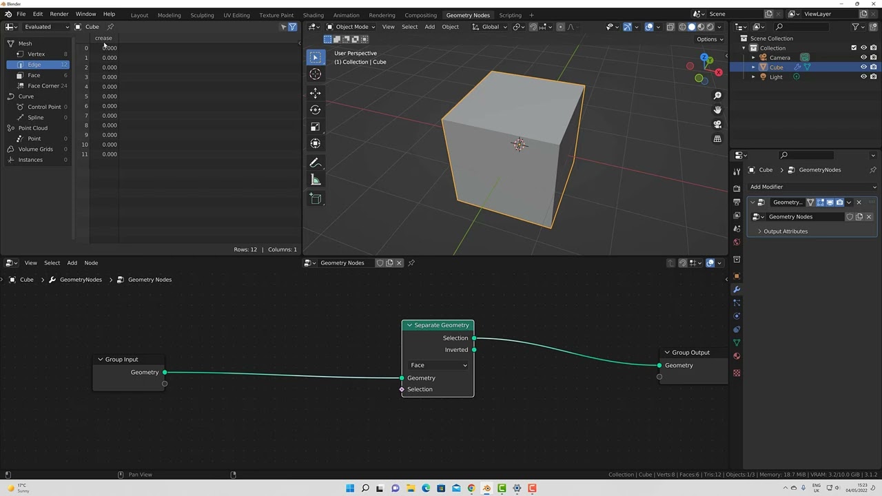 Video thumbnail for Blender Tutorial / What Is An Attribute In Geometry Nodes