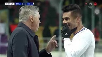 Video thumbnail for Real Madrid vs Sheriff: Casemeiro Asks Ancelotti if He Should Get A Yellow Card Against Sheriff