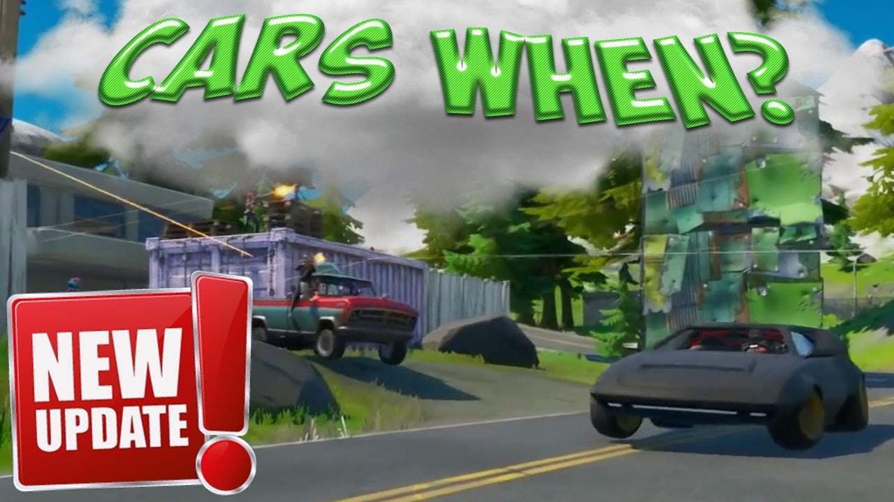 Video thumbnail for When Will Cars Be Released In Fortnite *DELAYED*