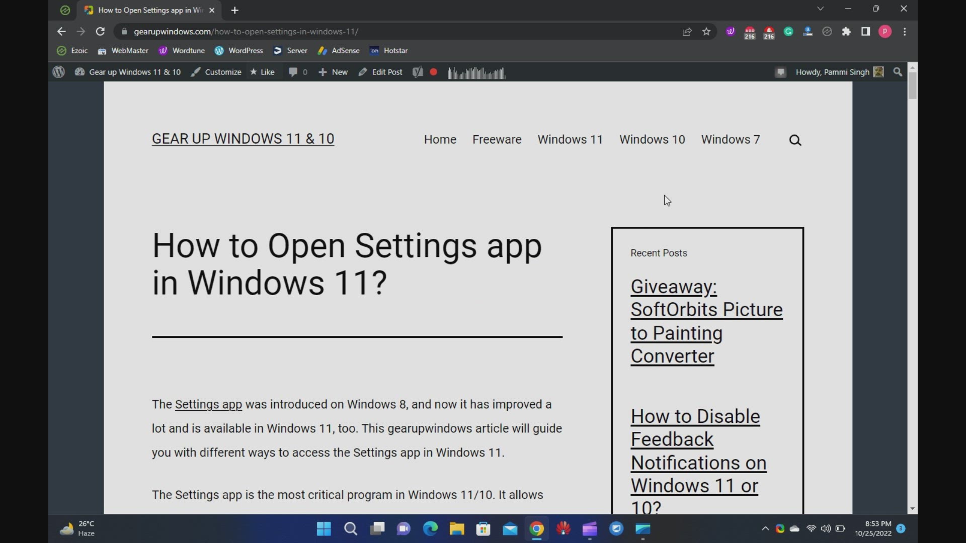 'Video thumbnail for 9 Ways to Open Settings app in Windows 11'