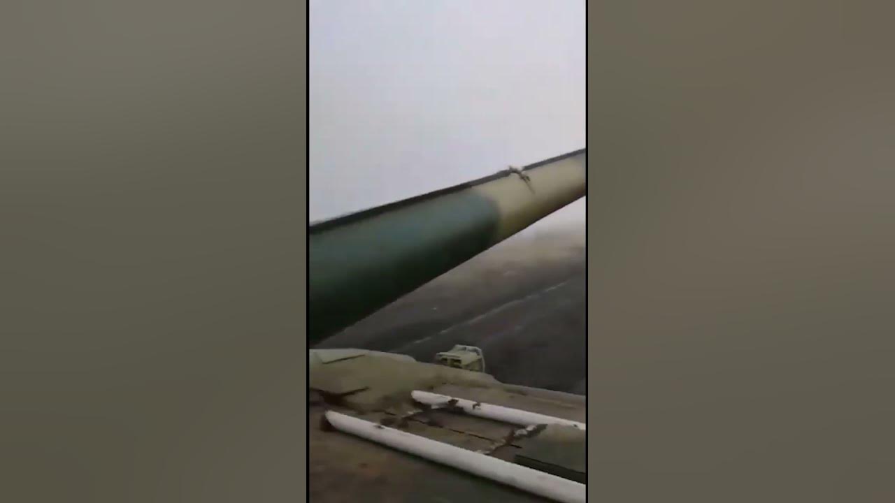 'Video thumbnail for T-14 Armata latrest generation main battle tank of the Russian army in Ukraine Donbas region'