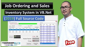 'Video thumbnail for Job Ordering with Sales and Inventory System in VB.Net [COMPLETE SOURCE CODE]|(2019)'