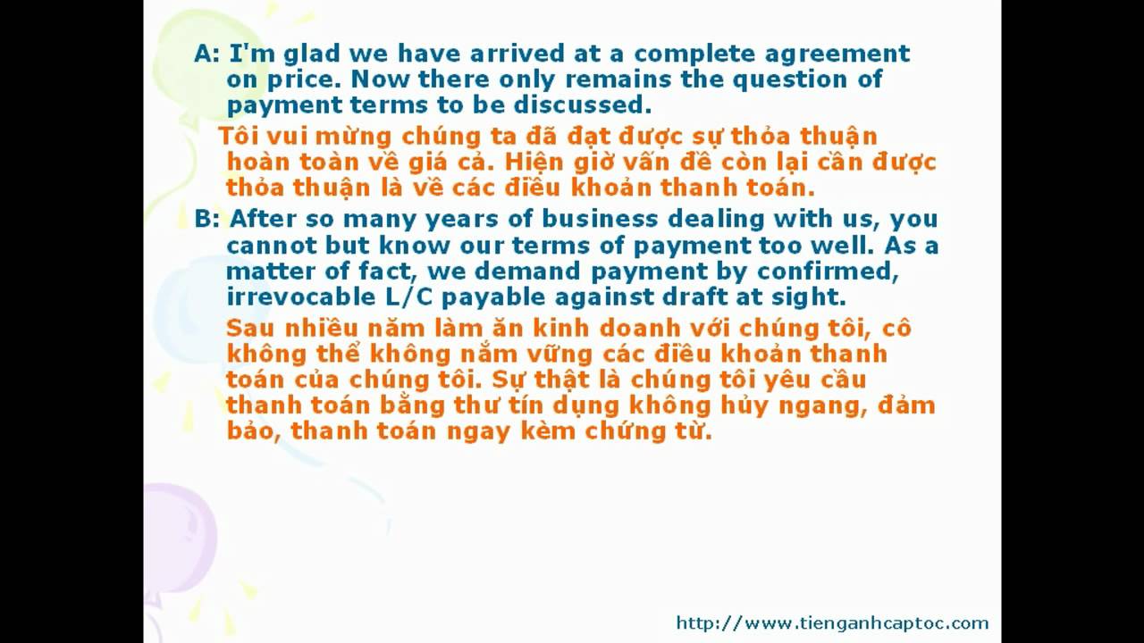 'Video thumbnail for English for Trade, Finance, and Bank Unit 13 - Dialogue 002'