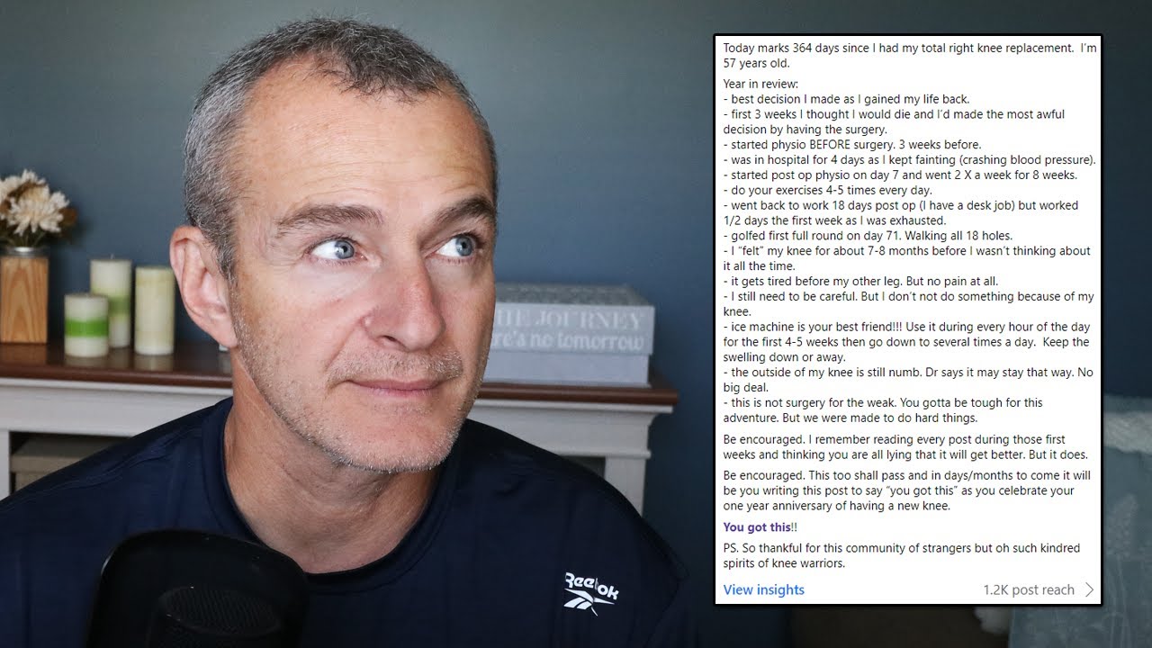 Video thumbnail for Inspired Post from the Total Knee Replacement Support Group for Kind People