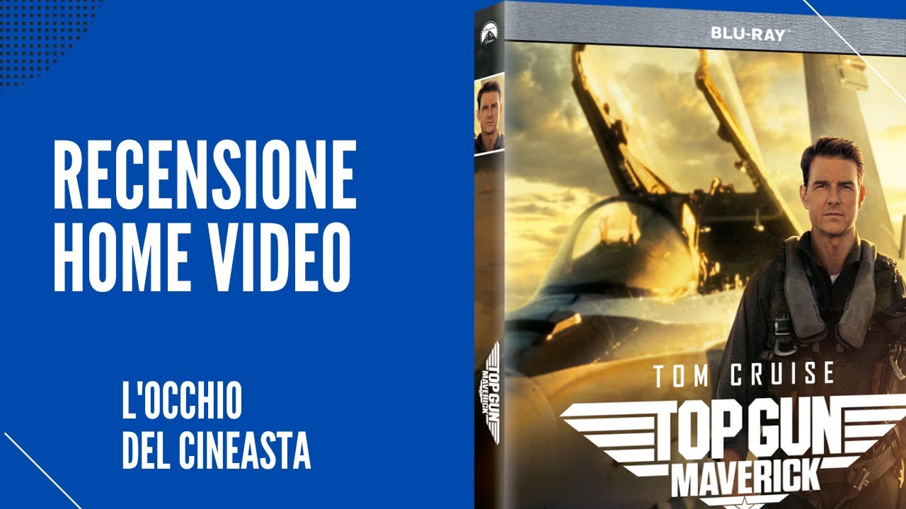 'Video thumbnail for Unboxing/recensione del Blu-ray di Top Gun: Maverick  - Edizione Ottobre 2022'