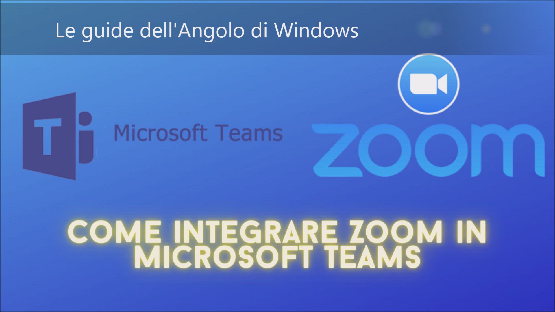 'Video thumbnail for Come integrare Zoom in MS Teams'