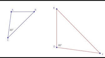 'Video thumbnail for Find Angles of Similar Triangles'
