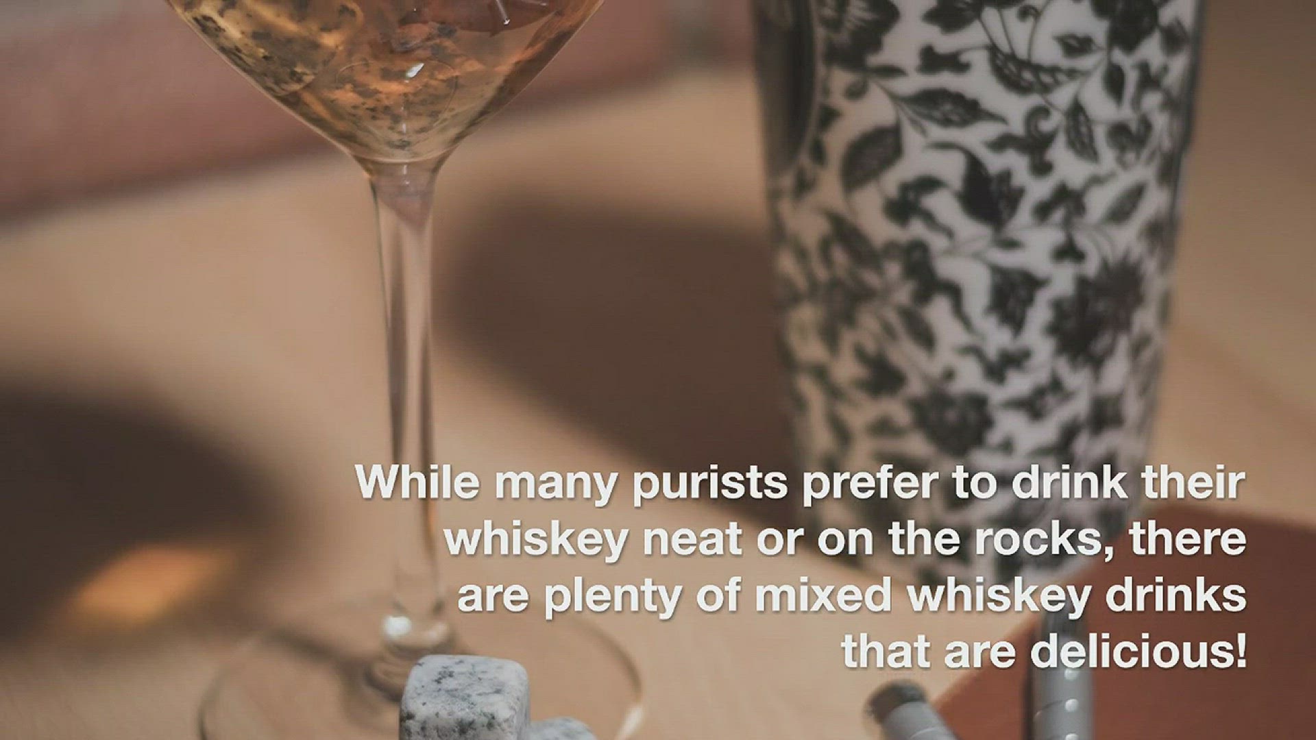 'Video thumbnail for What to Mix with Whiskey'