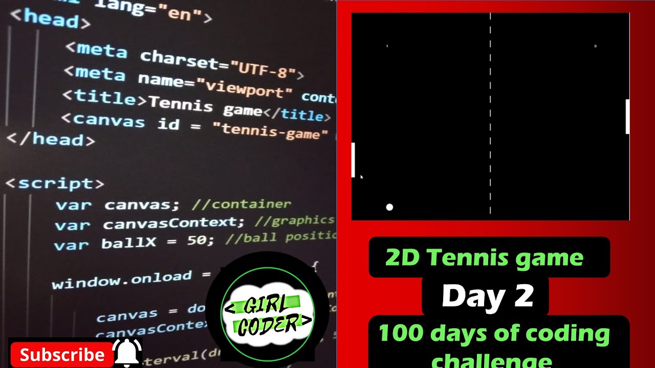 Video thumbnail for Day 2 in the journey of100 days of coding challenge | Movement of 2D objects using javascript