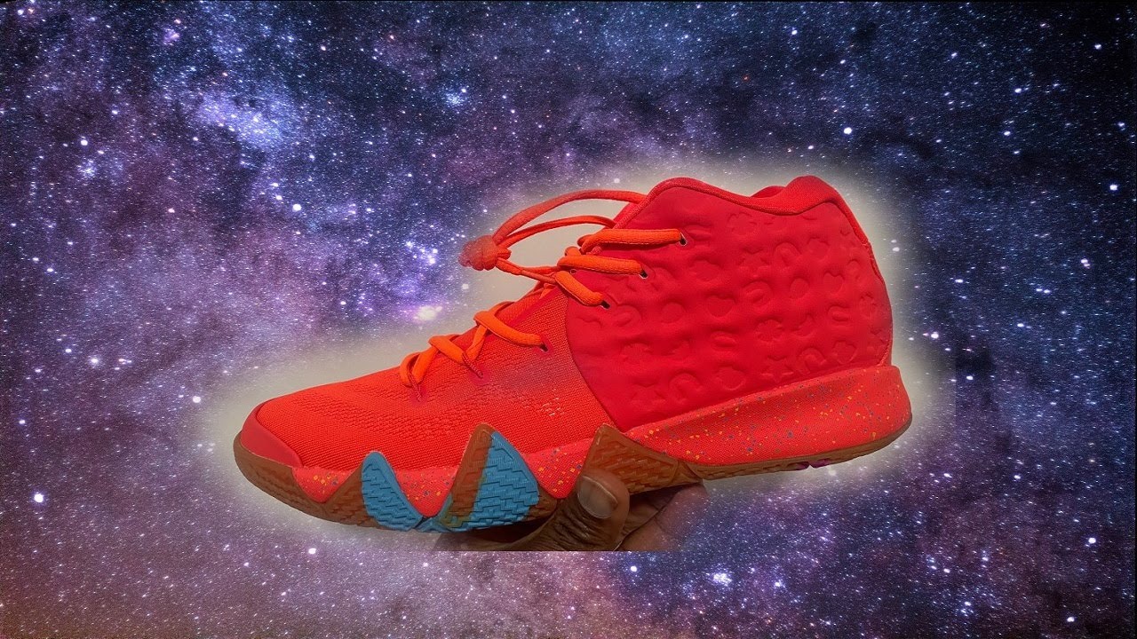 Video thumbnail for What Are Your Thoughts On This Unbranded Lucky Charms Inspired Kyrie Sneaker?