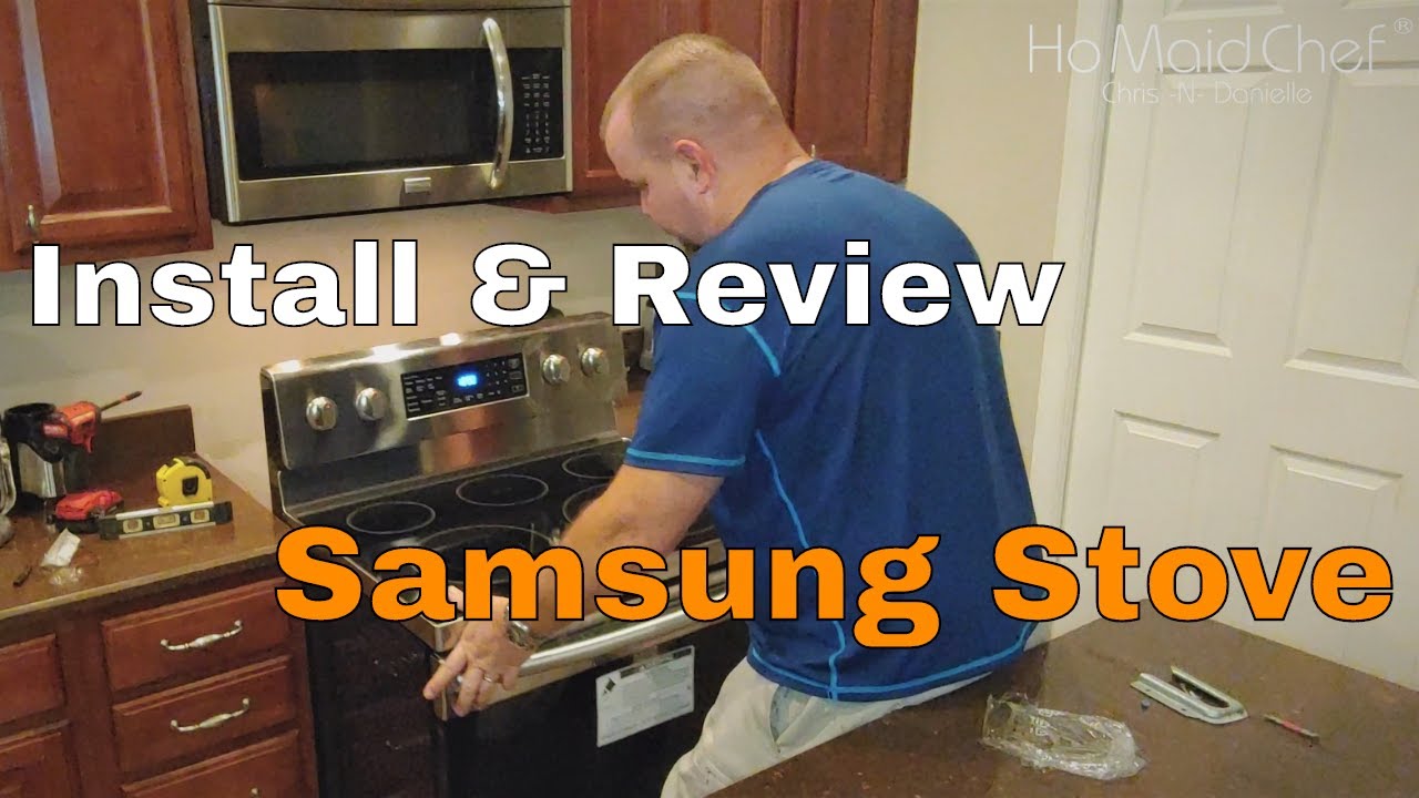 Video thumbnail for How To Install Stove And Review Samsung  Electric Range