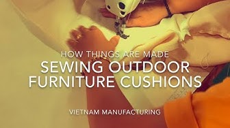 'Video thumbnail for How To Sew Outdoor Furniture Cushions'