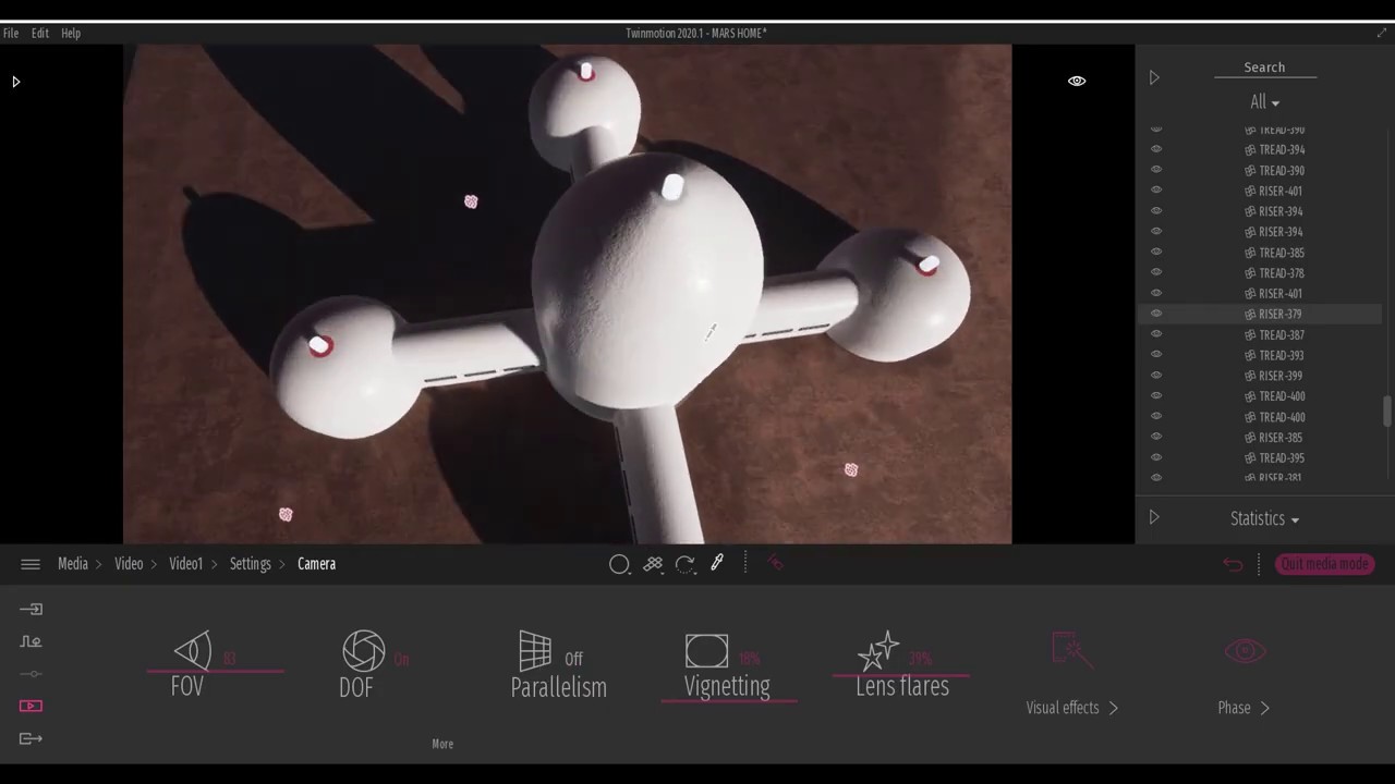 Video thumbnail for Mars Habitat 3D Render #2