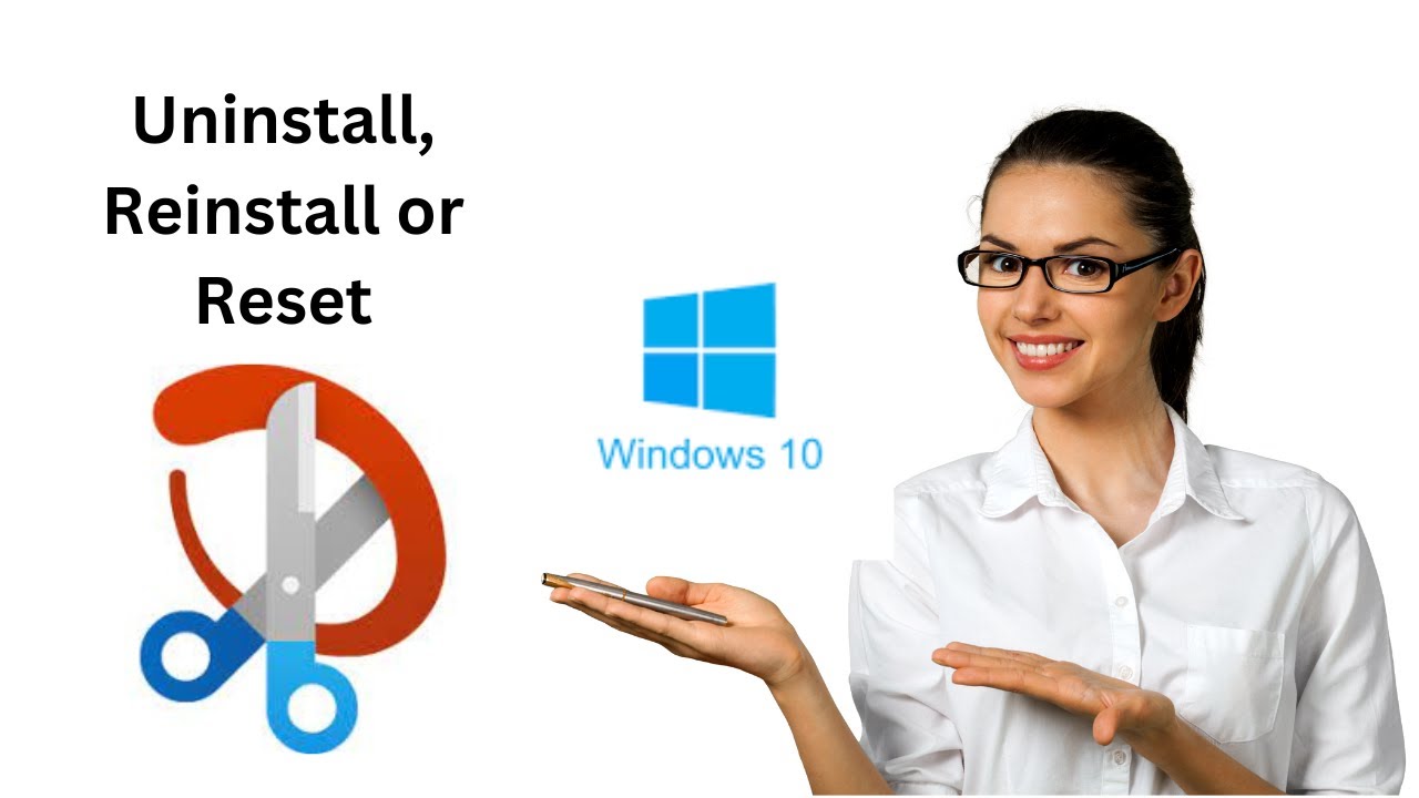 'Video thumbnail for Reset, Uninstall or Reinstall Snip & Sketch in Windows 10'