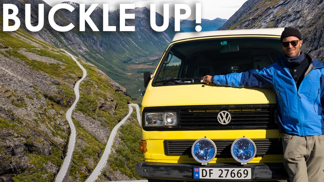 'Video thumbnail for Insane mountain drive up TROLLSTIGEN in Norway'