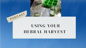 Video thumbnail for Using Your Herbal Harvest Podcast