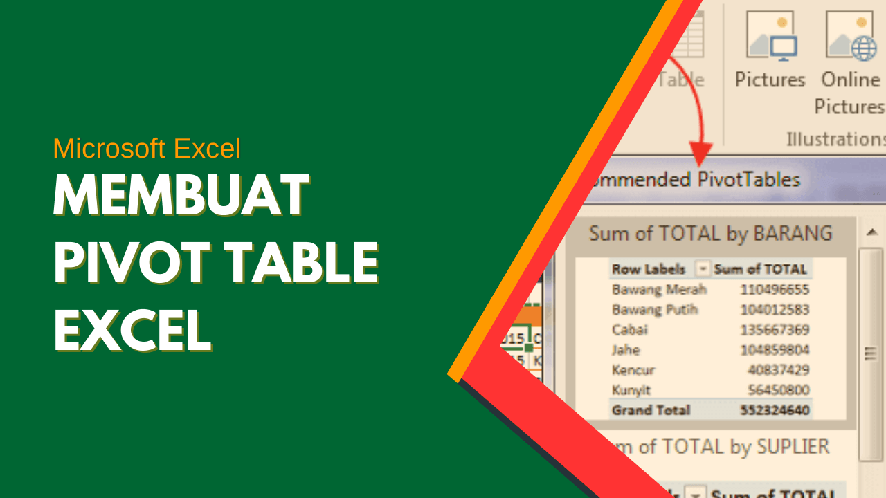 Video thumbnail for Membuat PivotTable Untuk Menganalisa Data