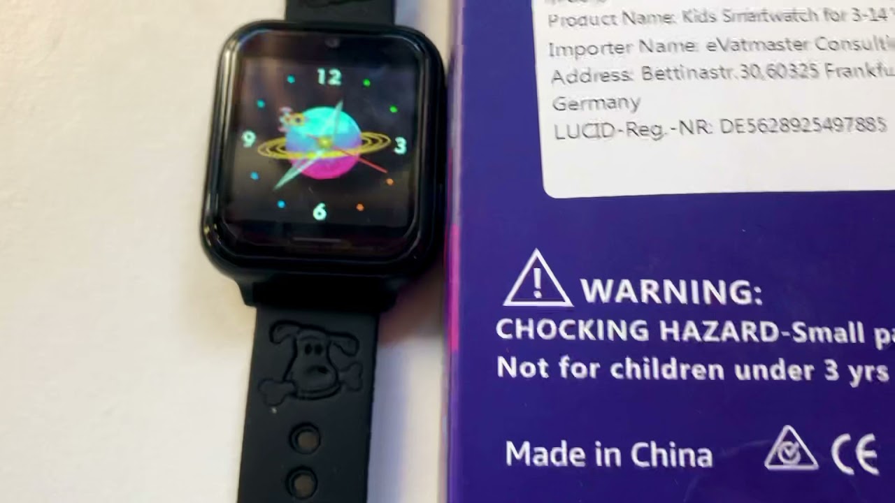 Video thumbnail for SmartWatch SmartPhone Torryza pour enfant Avis et test